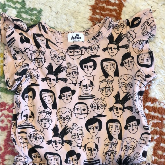 Famous Artist Ruffle One-Piece - Picture 2 of 4